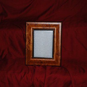 Picture frame. 9 x 11 Brown wood Studio Eighty Four